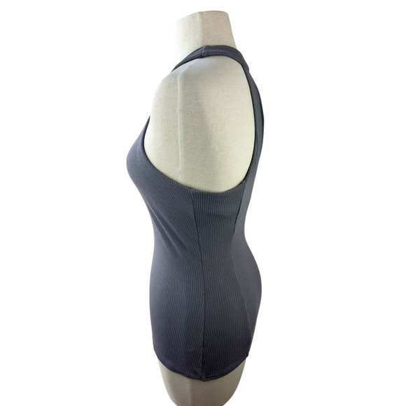 Alo Yoga Ribbed Insight Tank Purple Dusk Women's Size Small - Picture 8 of 14